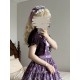 Twilight Crush Grape Pastoral Song Blouses(Reservation/2 Colours/Full Payment Without Shipping)